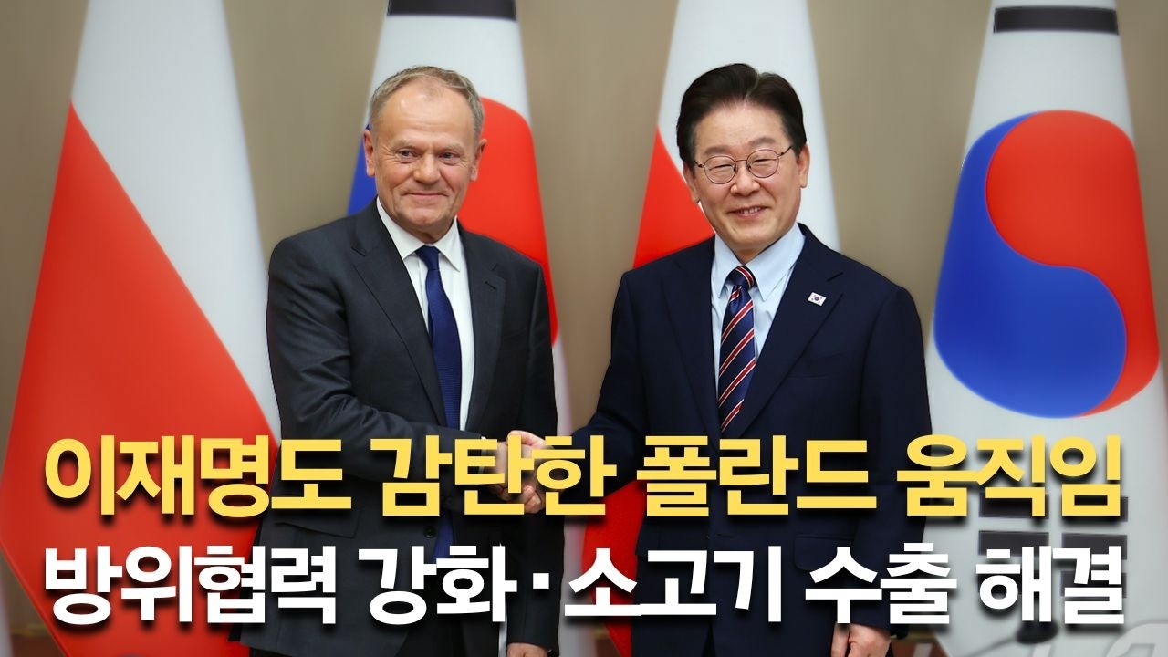 韓-폴란드 확대회담 
