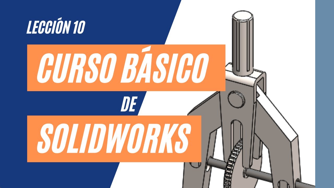💻 Lección 10 - DISEÑA, TALADRA y ROSCA los BRAZOS del COMPÁS en SolidWorks