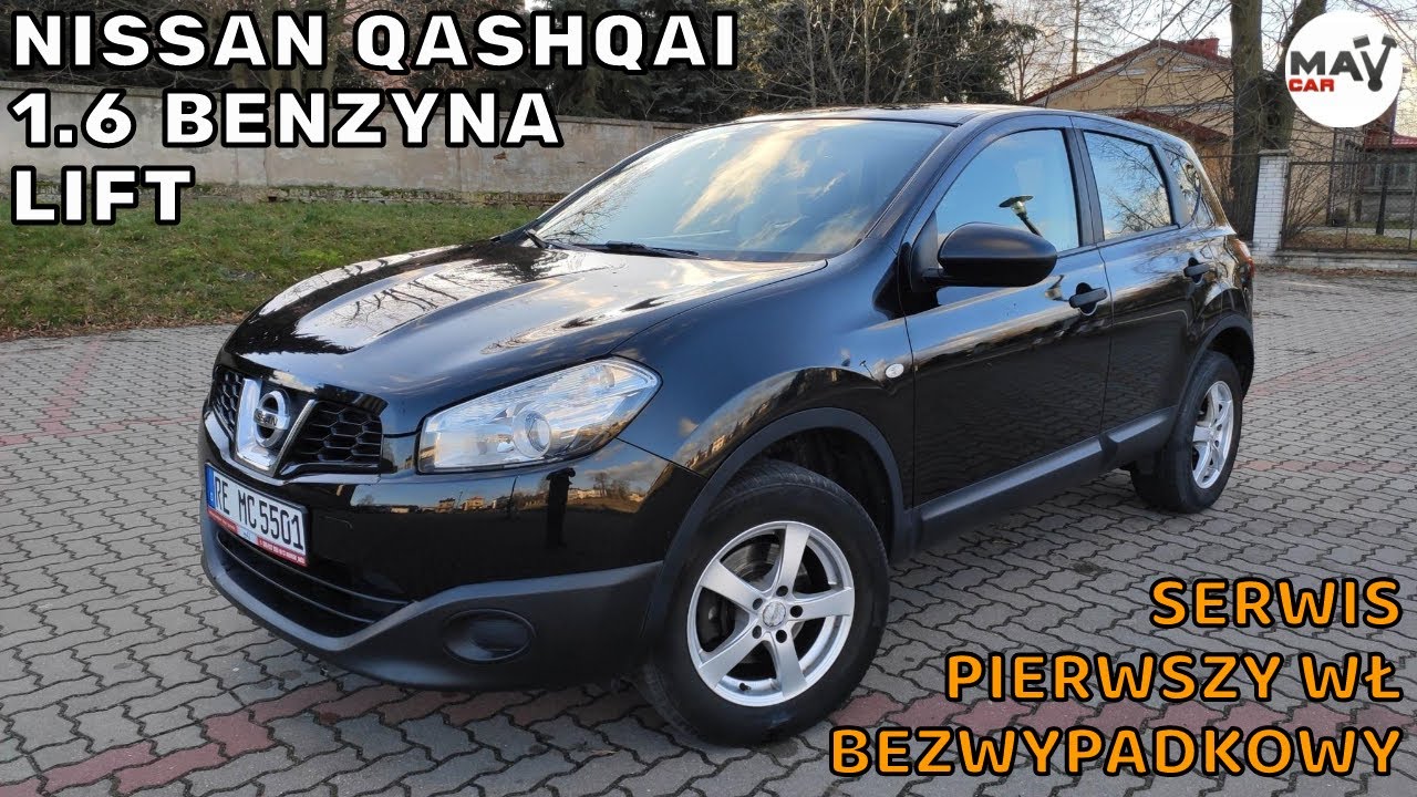 NISSAN QASHQAI 1.6 Benzyna LIFT PIERWSZY WŁAŚCICIEL