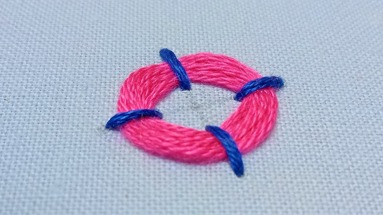 Woven Circle | Weave Stitch Family | Knit & Stitch
