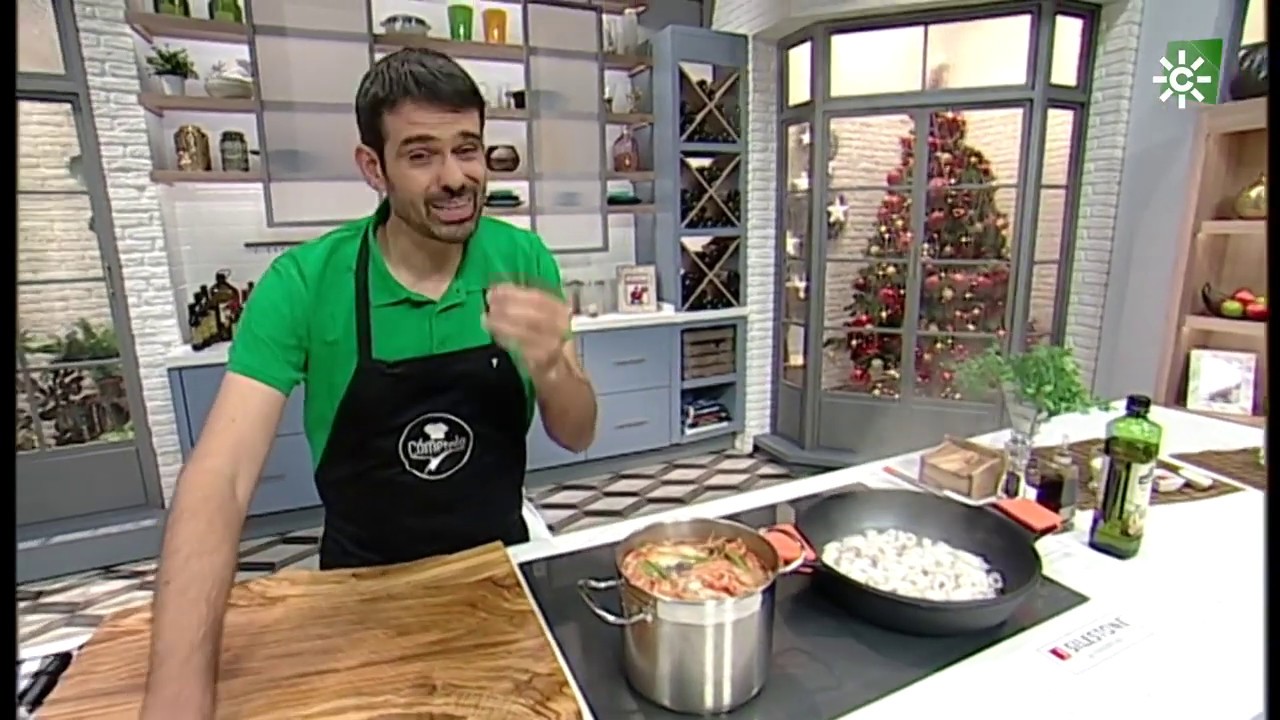 Cómetelo | Dorada al horno con arroz negro