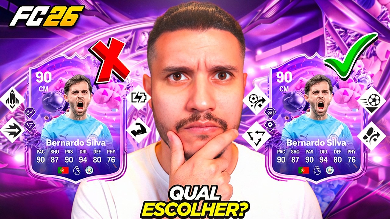 FC 26 l NÃO MONTE SEU BERNARDO SILVA ERRADO! (MELHORES ESCOLHAS E META!)