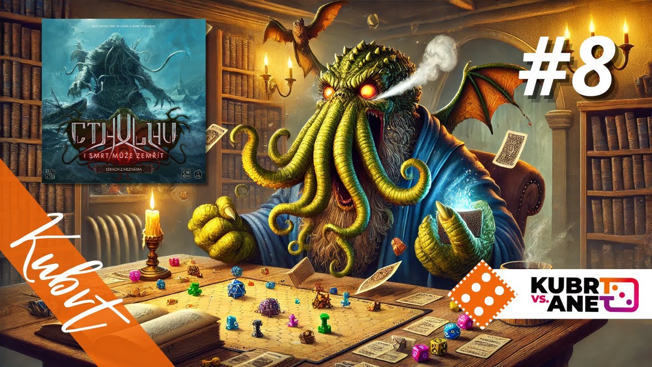 Na PLHU #08 - Zavrženíhodné mechaniky a hra Cthulhu: I smrt může zemřít - Strach z neznáma