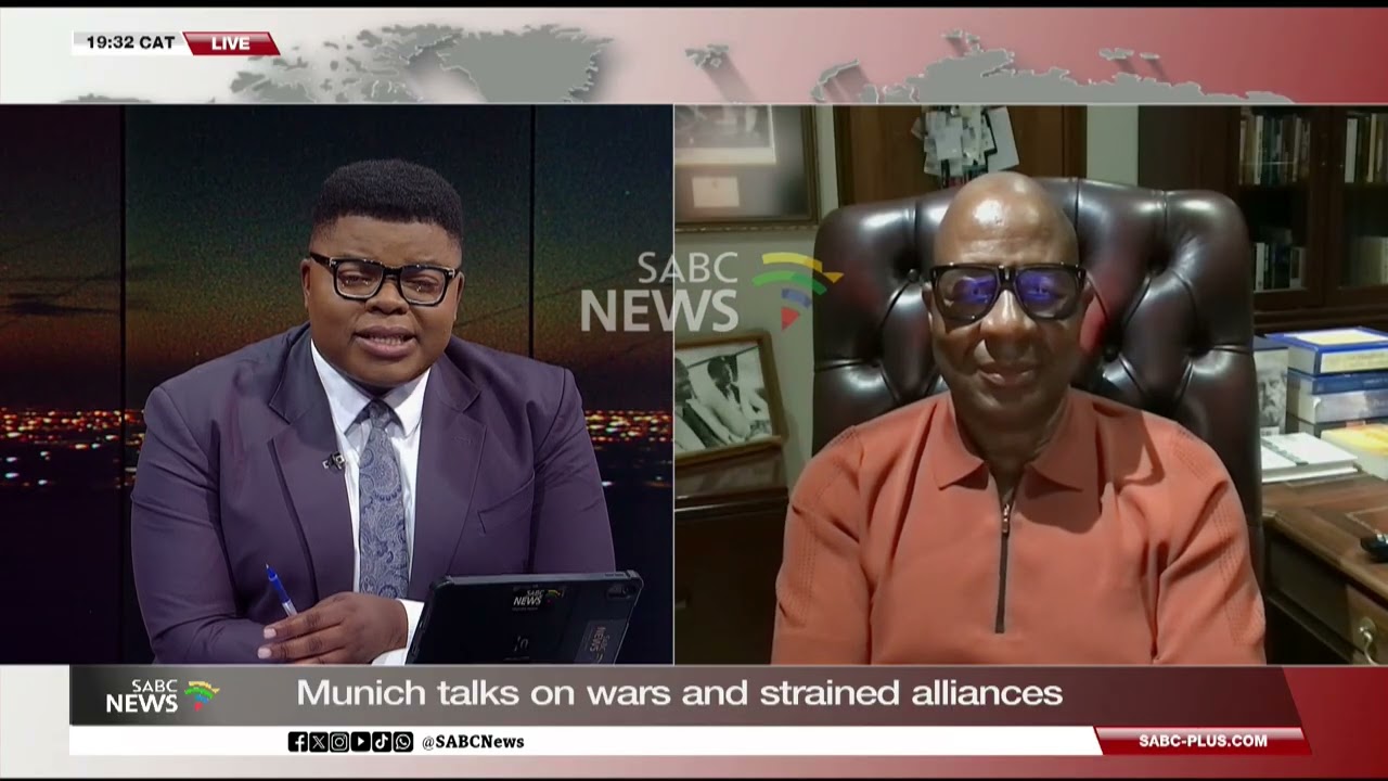 Munich talks on wars and strained alliances: Dr Kingsley Makhubela