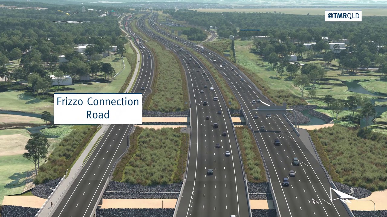 Bruce Highway Upgrade – Caloundra Road to Sunshine Motorway: project flyover