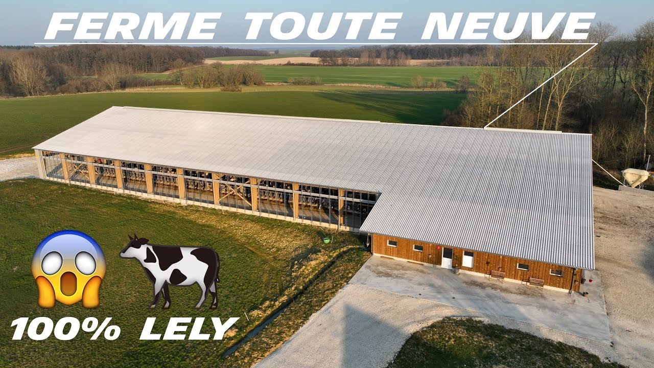 🇳🇱🐄 Ces HOLLANDAIS construisent une MAGNIFIQUE FERME LAITIÈRE en FRANCE ! 🇫🇷