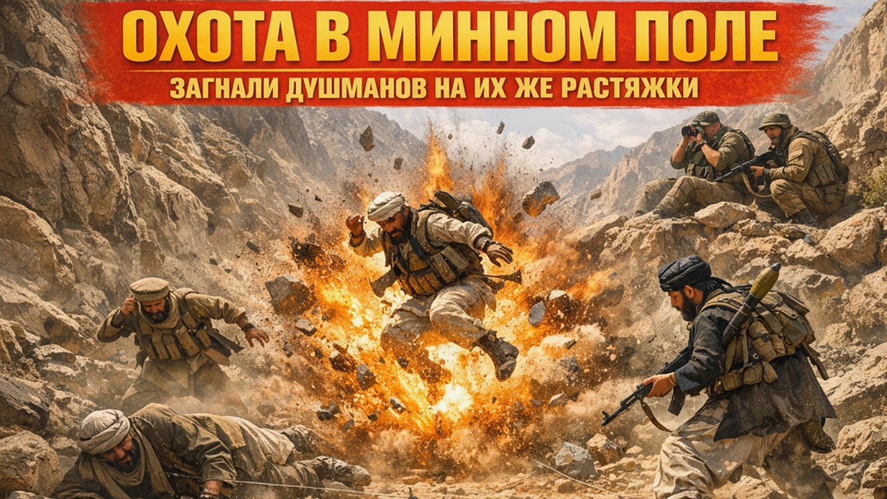 КАК РАЗВЕДЧИКИ ГРУ ЗАГНАЛИ ОТРЯД МОДЖАХЕДОВ В АФГАНИСТАНЕ НА ИХ ЖЕ РАСТЯЖКИ