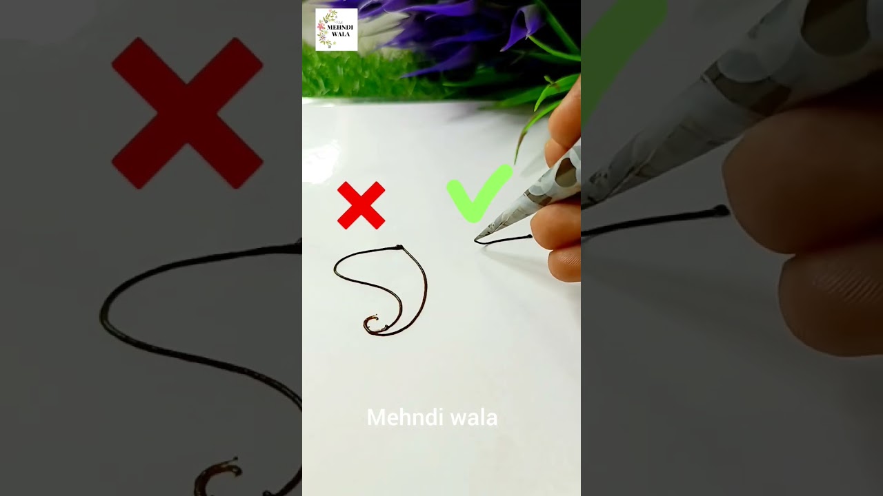 मेहंदी लगाना सीखे | मेहंदी लगाना |  मेहंदी कैसे लगाये | mehandi lagana sikhe #mahendi  #mehndi 🌿🌿🌿