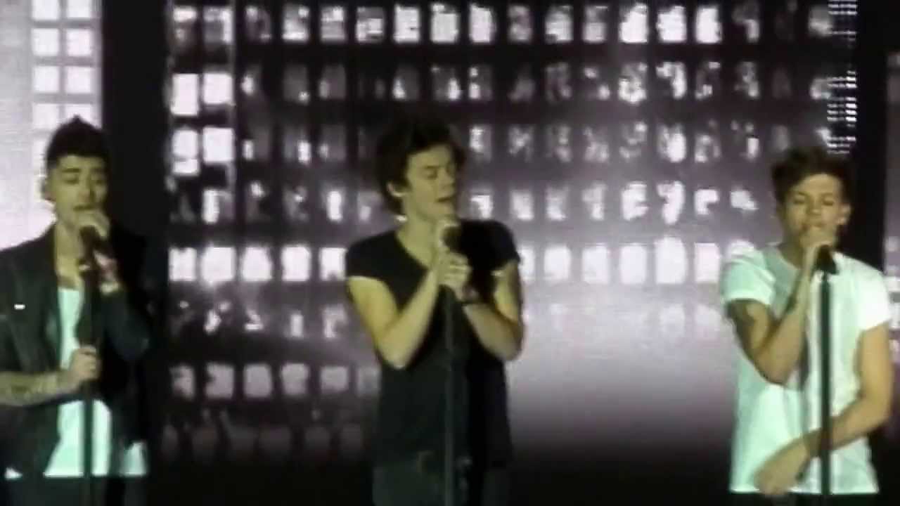 one direction - last first kiss - tmh tour @ antwerp (belgium)