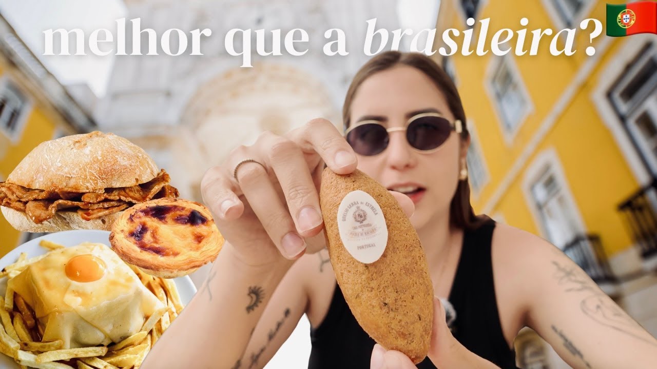24 HORAS COMENDO COMIDA DE RUA EM PORTUGAL