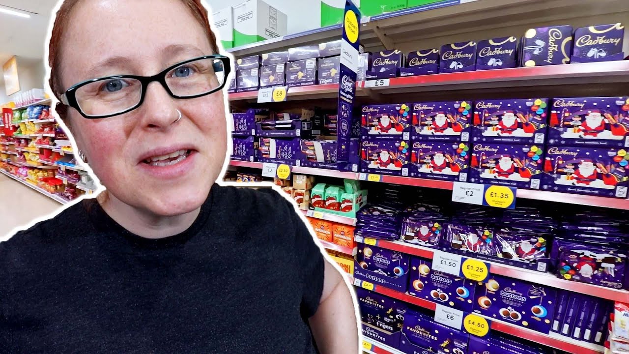 being SANTA'S LITTLE HELPER in TESCO