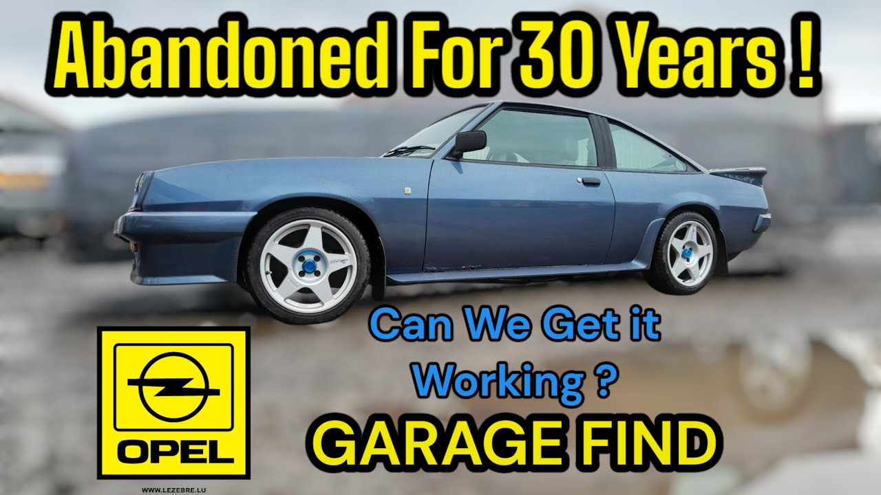 AMAZING GARAGE FIND ! [OPEL Manta GTE Exclusive ]