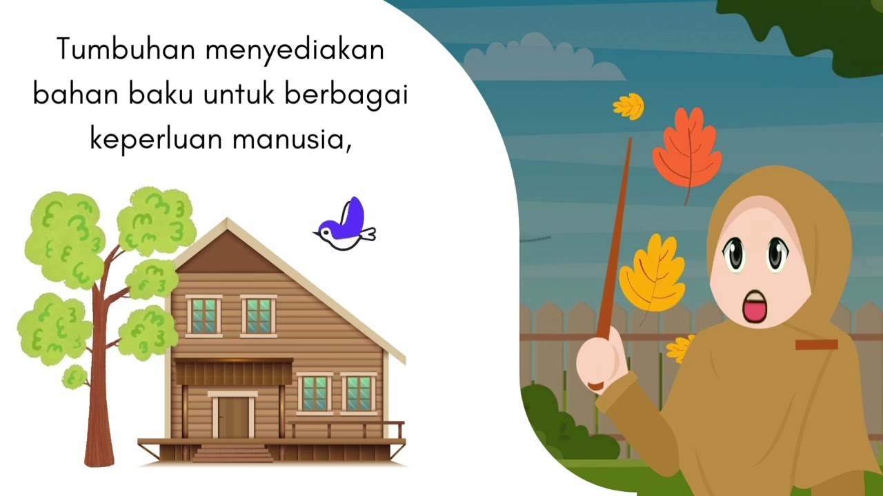 Video Pembelajaran Animasi Manfaat Tumbuhan