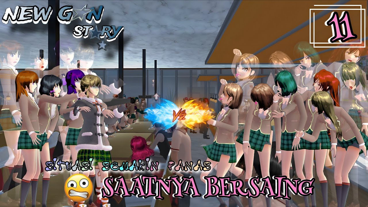 NEW GEN STORY #11 || SAATNYA BERSAING (KALAU SETARA) 😜🤪 DRAMA SAKURA SCHOOL SIMULATOR 