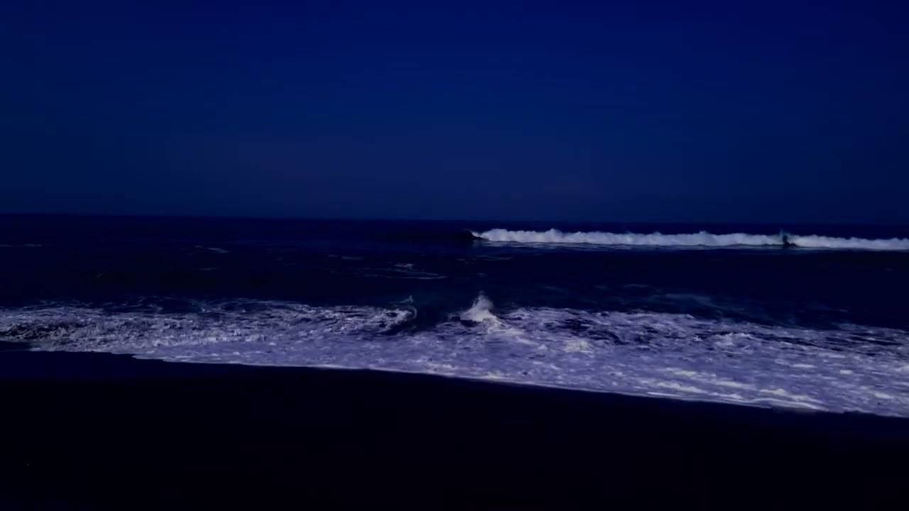 Ocean Waves for Healing Night | Peaceful Sea Sounds and Rolling Waves for Mental Relief