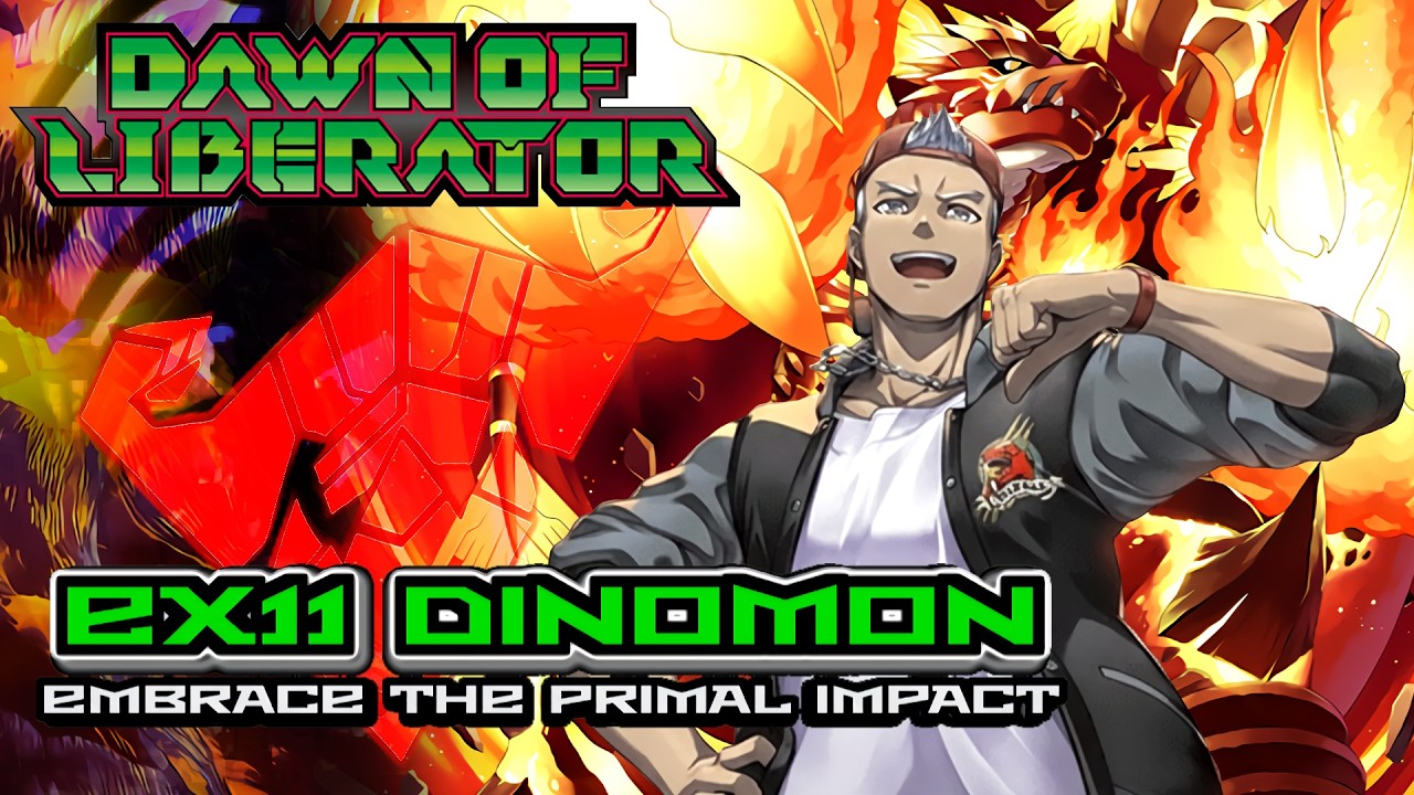 Digimon TCG | EX11 Meta | Dino-DNA! Dinomon's Back! Embrace the Primal Impact