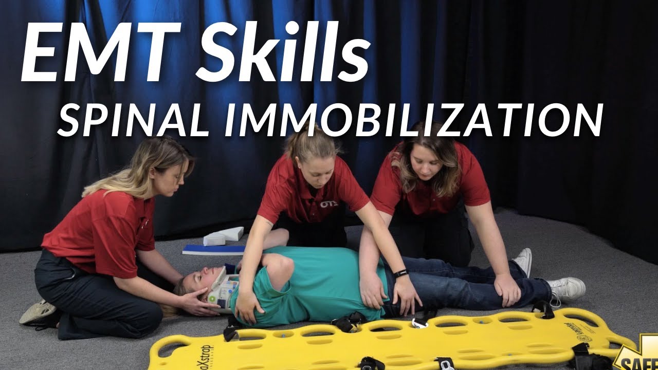 Spinal Immobilization (Supine Patient) - EMT Skill