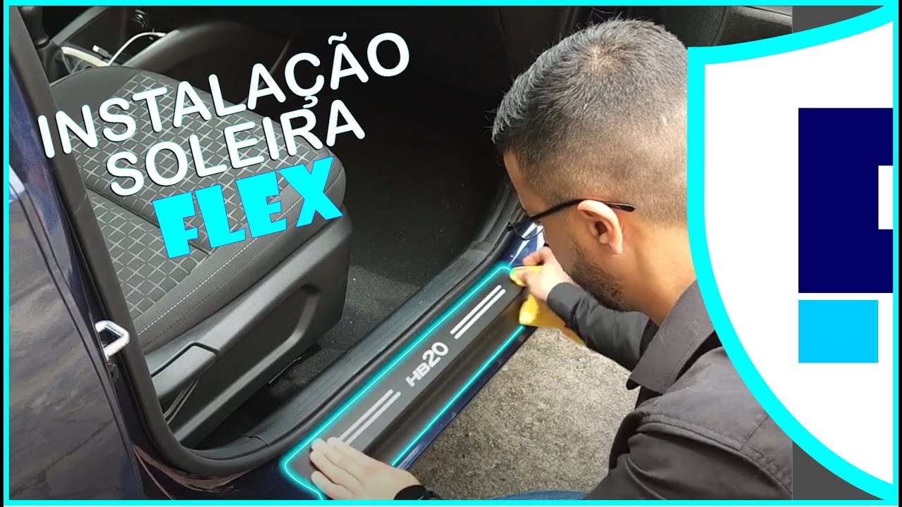 Como Instalar Soleiras Adesivas, Instalação soleiras linha Flex