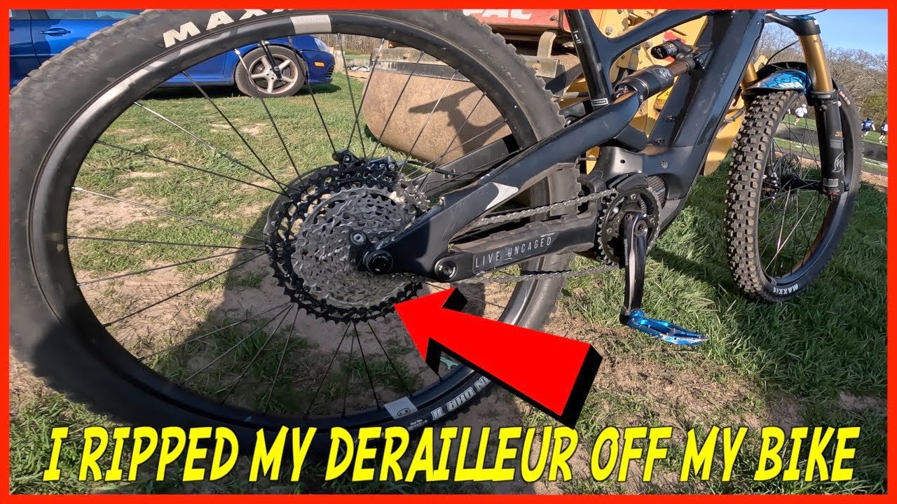 I BROKE MY BRAND NEW SRAM AXS DERAILLEUR - WOODY HILL WITH MTBCT