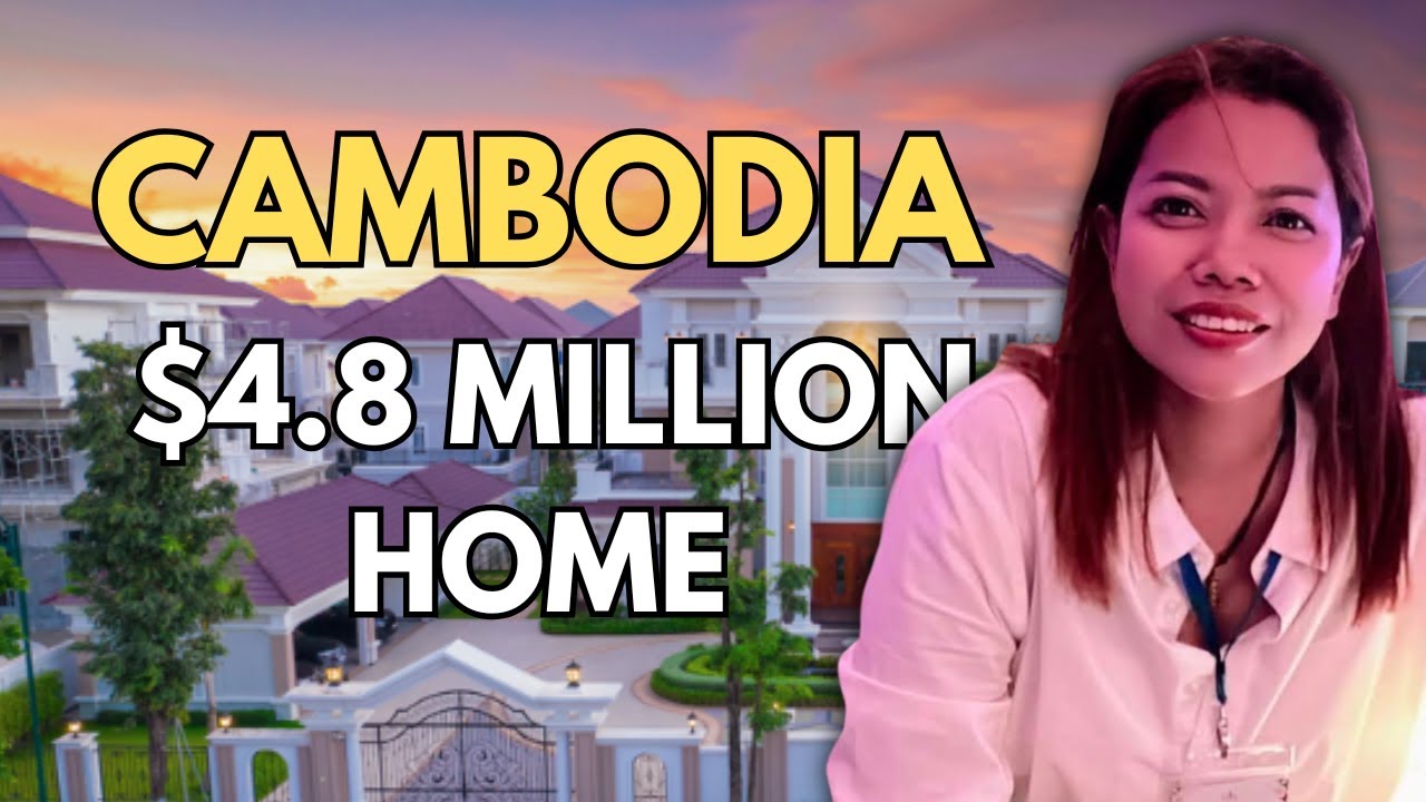“I Can’t Believe This Exists in Cambodia… $4.8M Ultra-Luxury Home Tour”