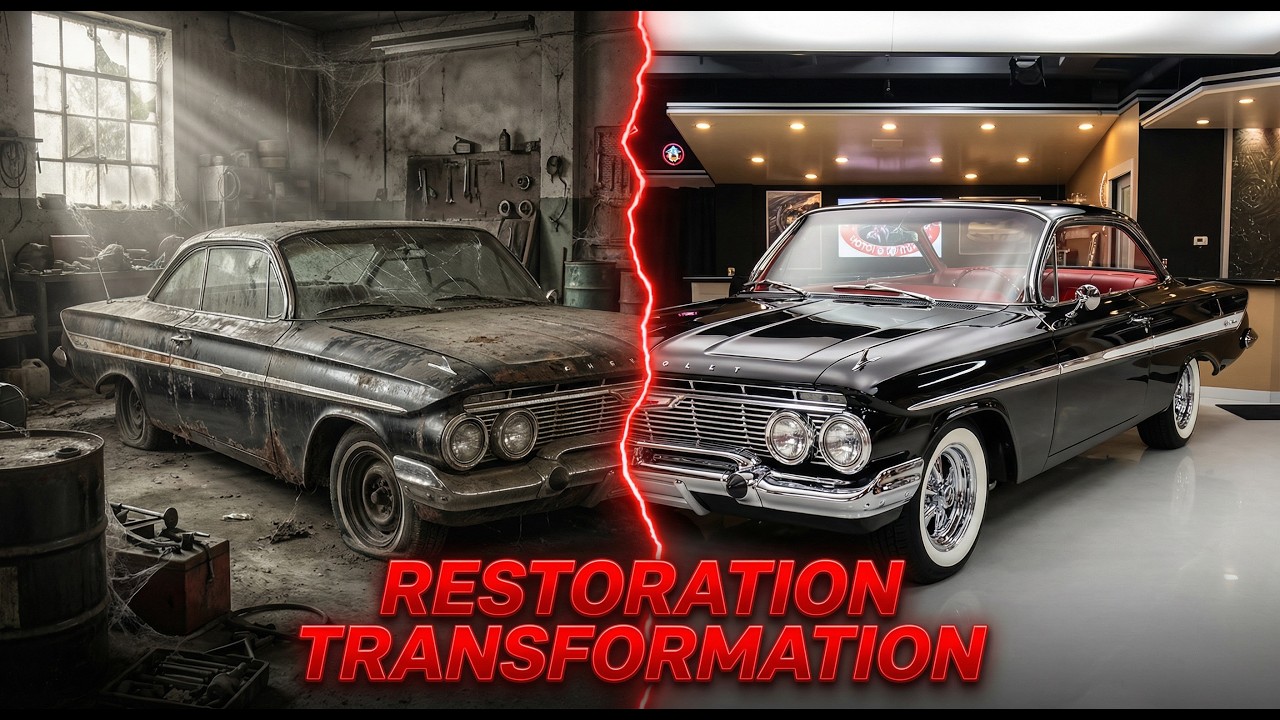 1961 Chevrolet Impala — From Abandoned Rust to Showroom Perfection