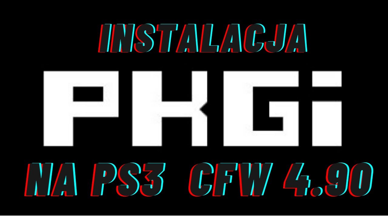Instalacja PKGi na konsoli PS3 z CFW
