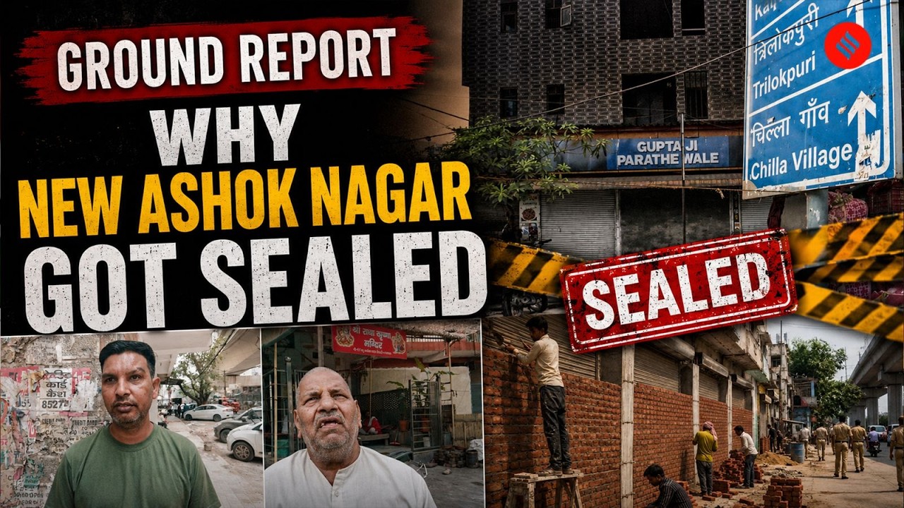 New Ashok Nagar Sealing Drive: Why DDA & MCD Are Shutting Down Shops | Ground Report