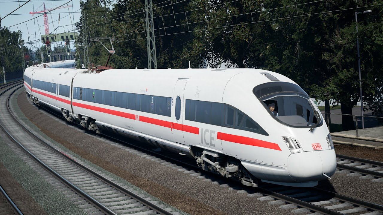 TSW5 Kinzigtalbahn - Tilting And Tailing (DB BR 411 ICE-T)
