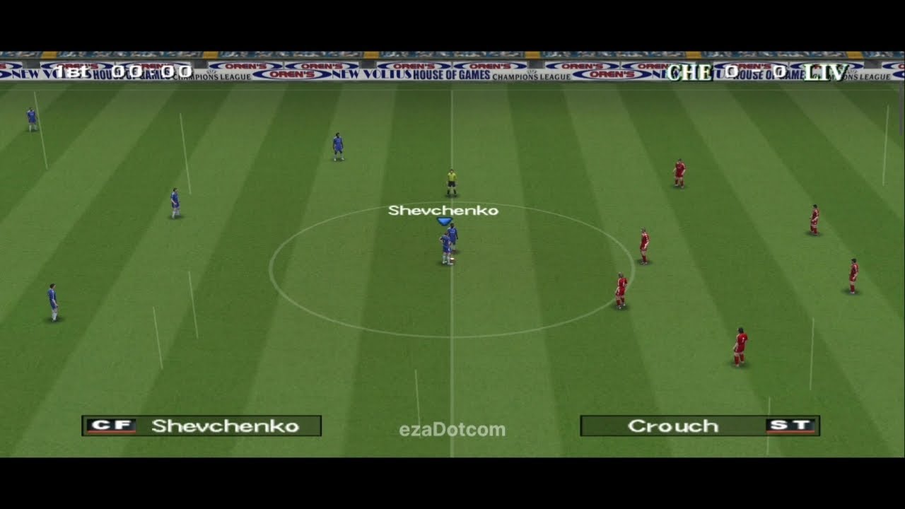 Test! Winning Eleven 10 - 16 Superheroes PS2 Ultra Wide Camera
