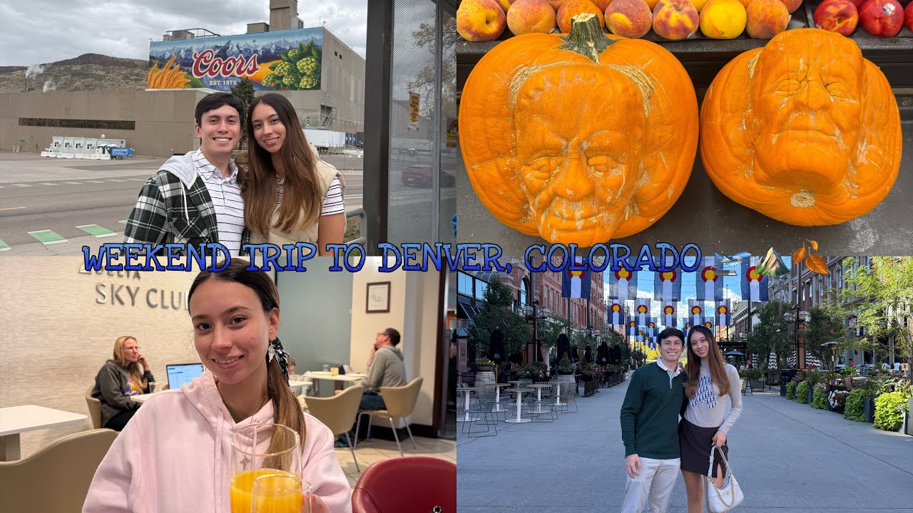 DENVER, COLORADO VLOG WITH MY BF 