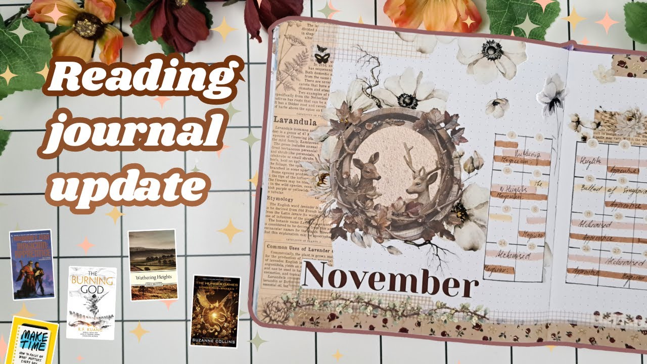 ✨ NOVEMBER Reading Journal 📚 Talking about 5 books I finished in November 💛 Monthly Reading Wrap-Up