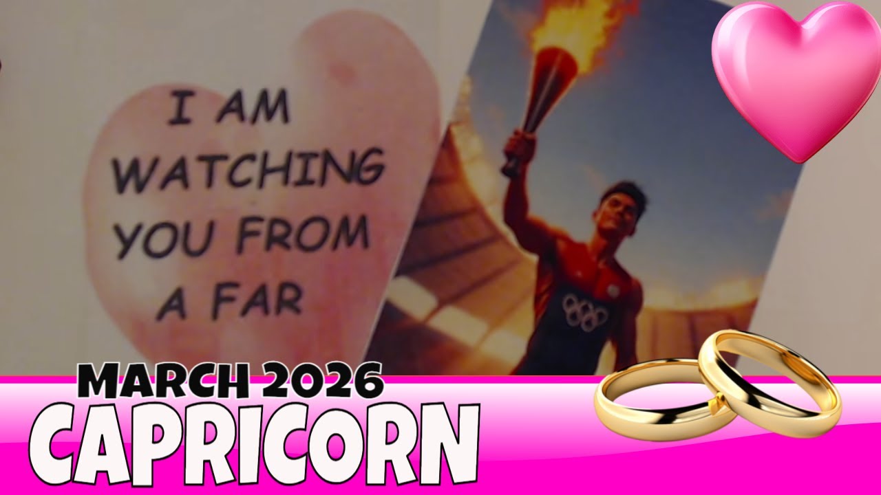 CAPRICORN MARCH 2026 YOUR FUTURE HUSBAND IS ALREADY LOVING YOU & WATCHING YOU! Capricorn Tarot March