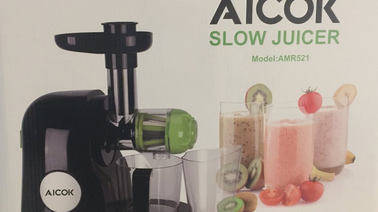 Aicok Slow Masticating Juicer Review and Demo