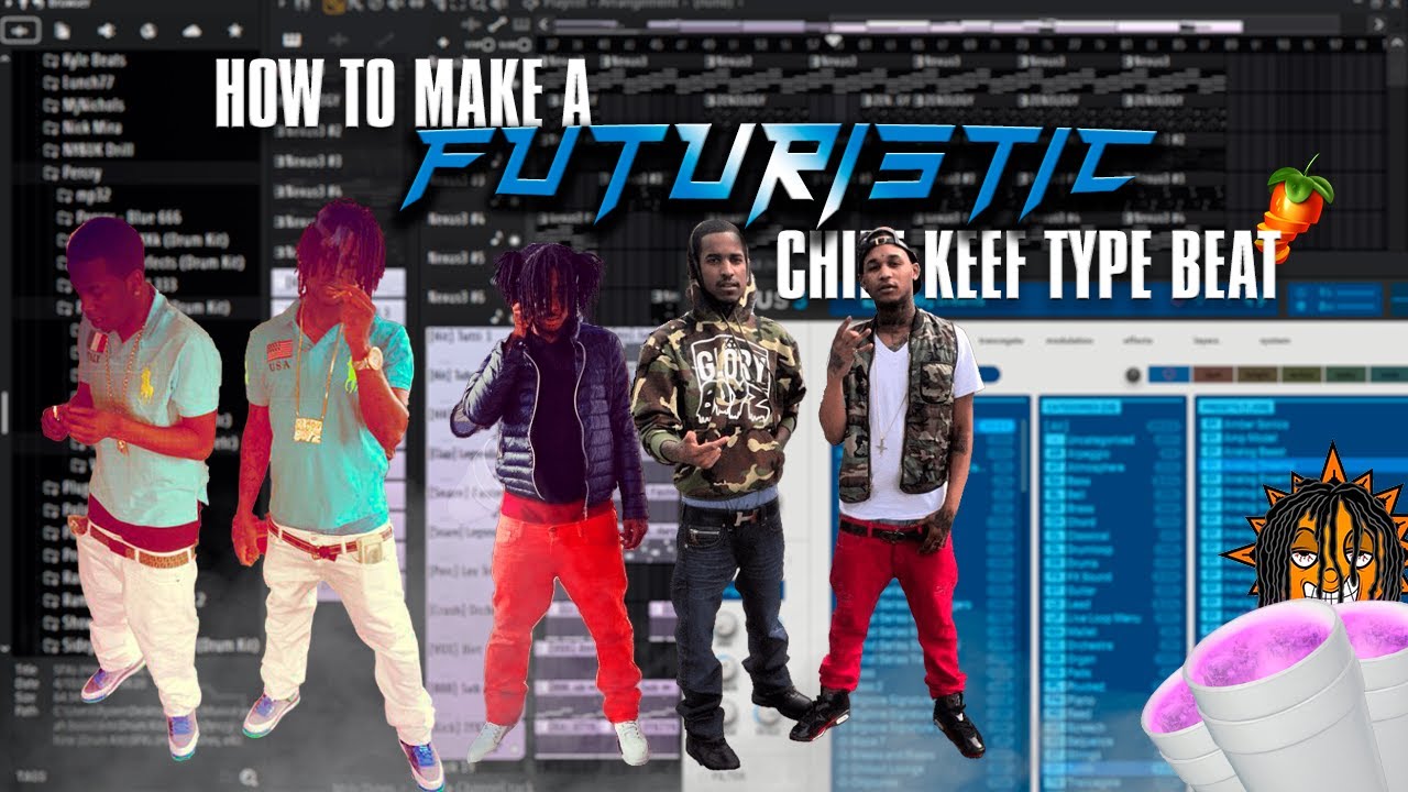 *tutorial* how to make a futuristic chief keef type beat 2024