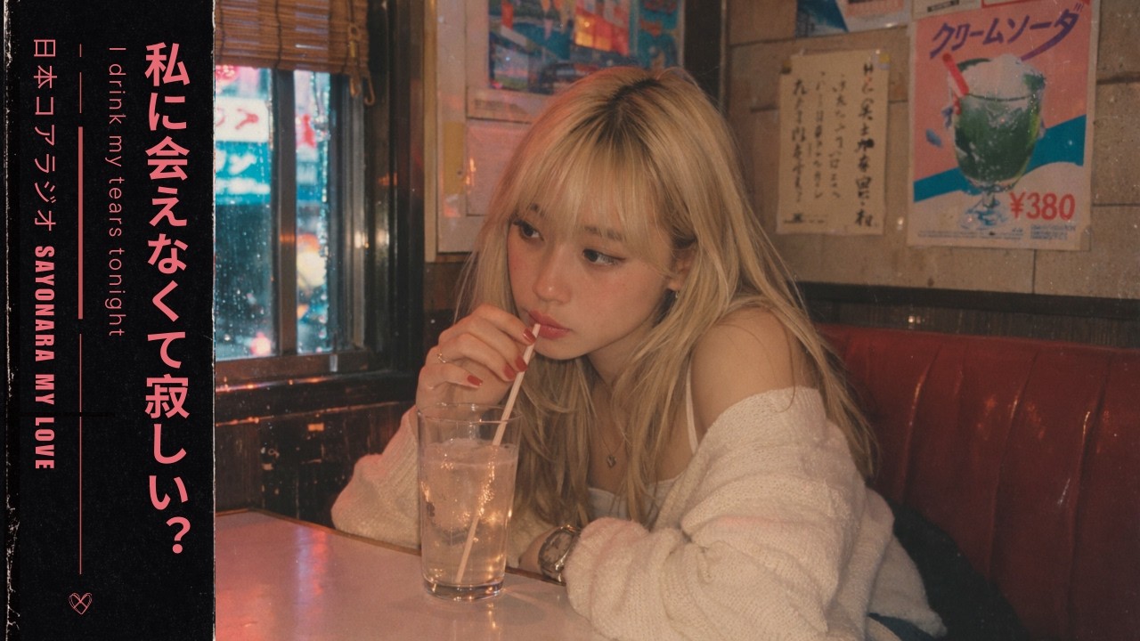I DRINK MY TEARS TONIGHT 🍹 | 80s Japanese City Pop | Tokyo Night Drive Neon Nostalgia
