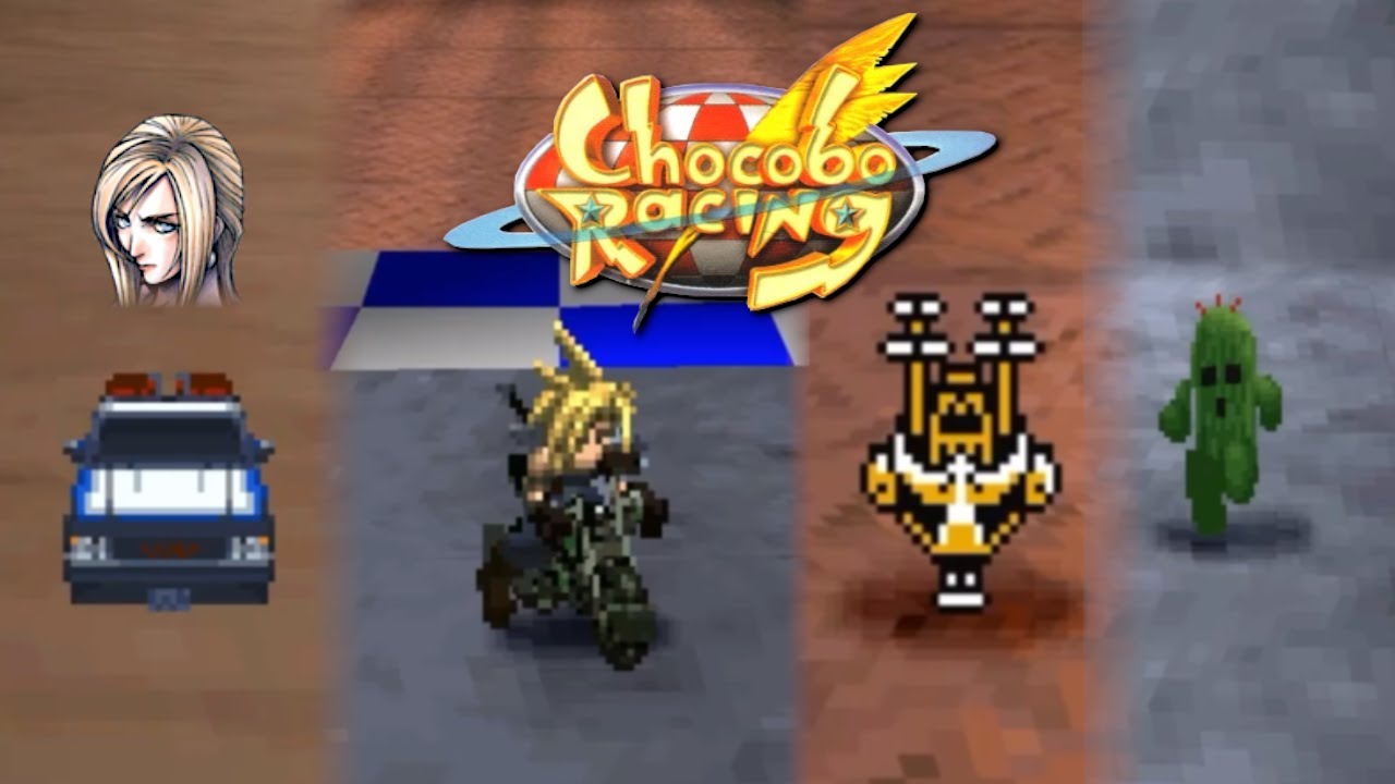 CHOCOBO RACING All Secret Racers Gameplay