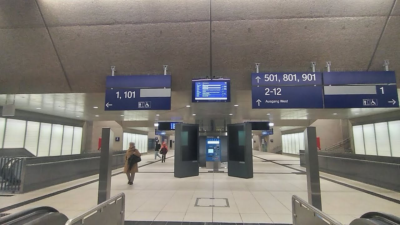 Rundgang durch den neu Eröffneten Augsburger Hbf