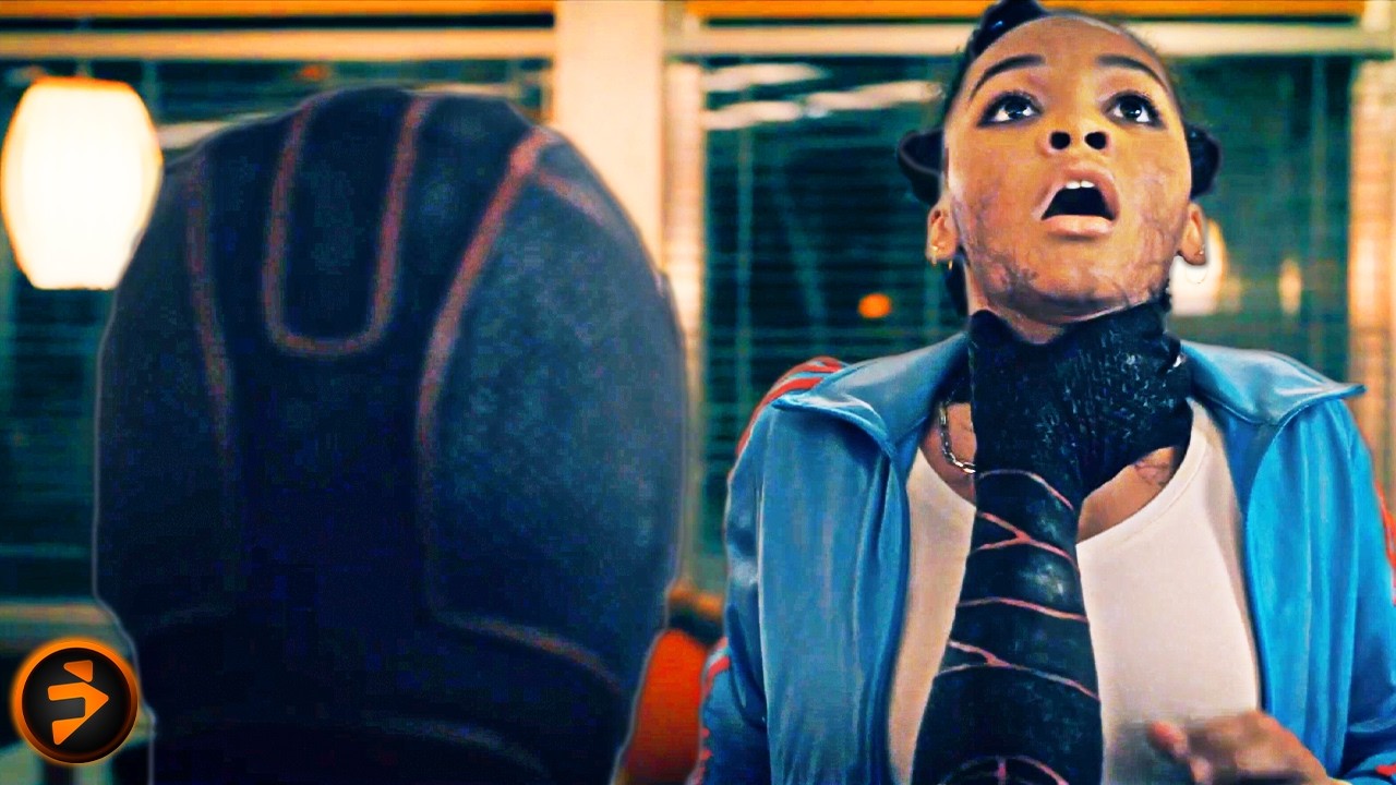 Cassie vs. Ezekiel at the Diner | The Girls are Saved from Evil Spider-Man | MADAME WEB