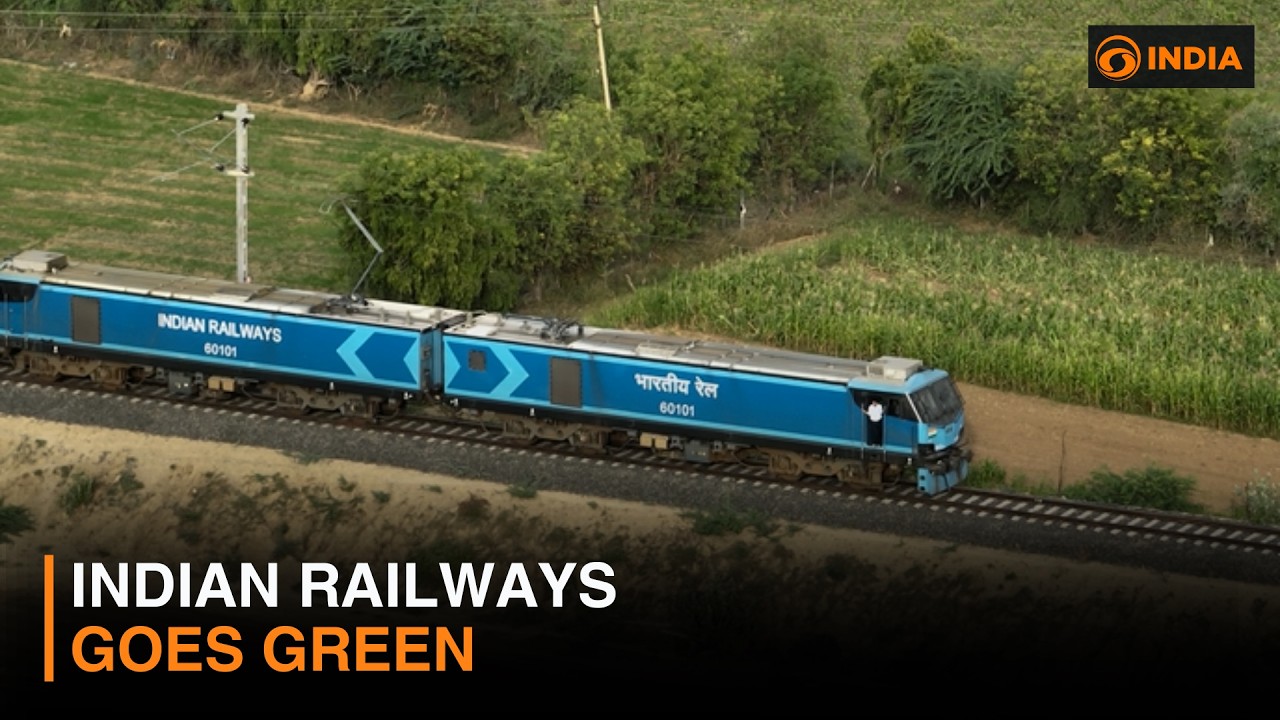 Indian Railways Goes Green | Solar-Powered Train Coaches Launched