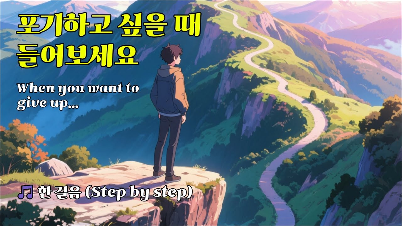 당신이 주인공인 노래 | 시티팝(citypop) | 한 걸음(Step by step)  A song for when you feel like giving up