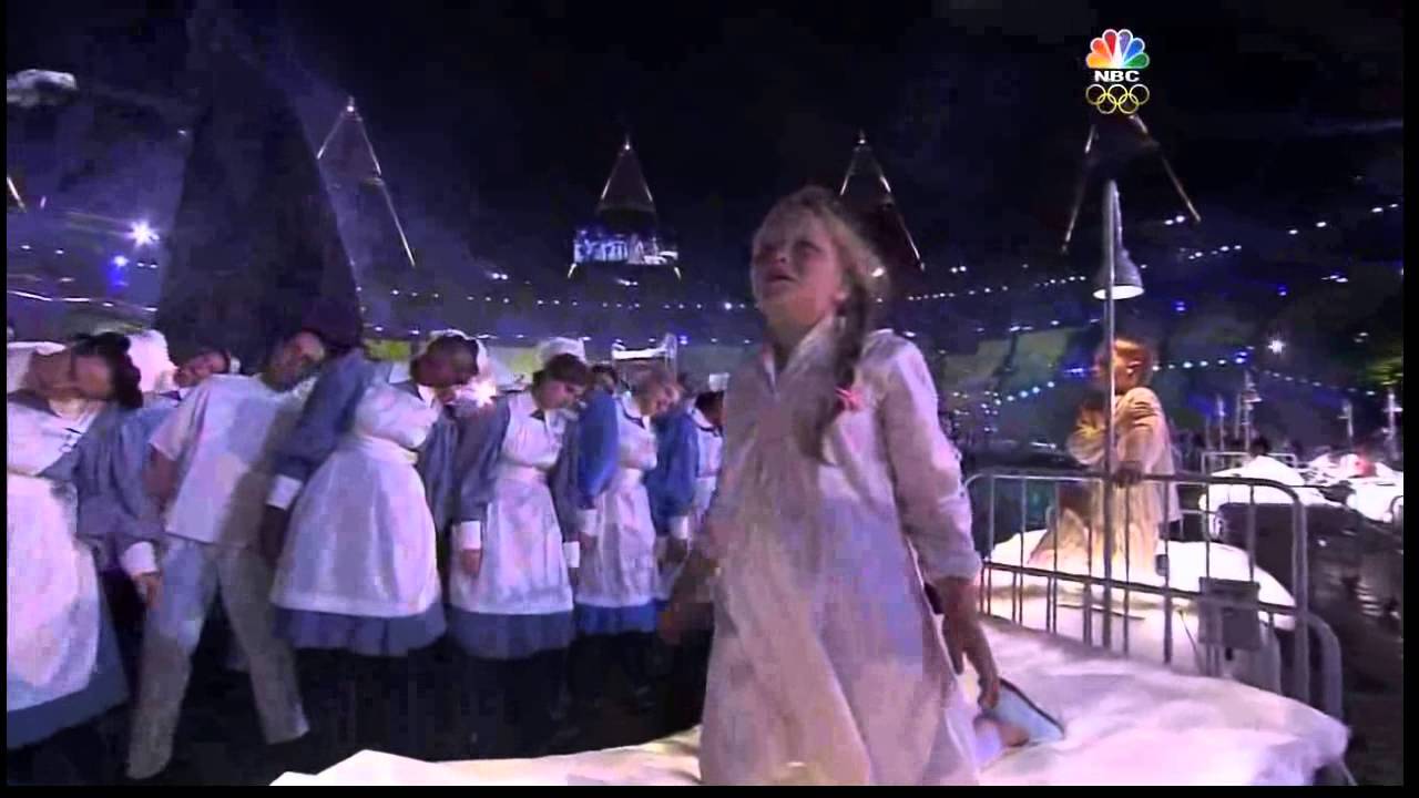Opening ''Olympic Games London 2012'' - Mike Oldfield section