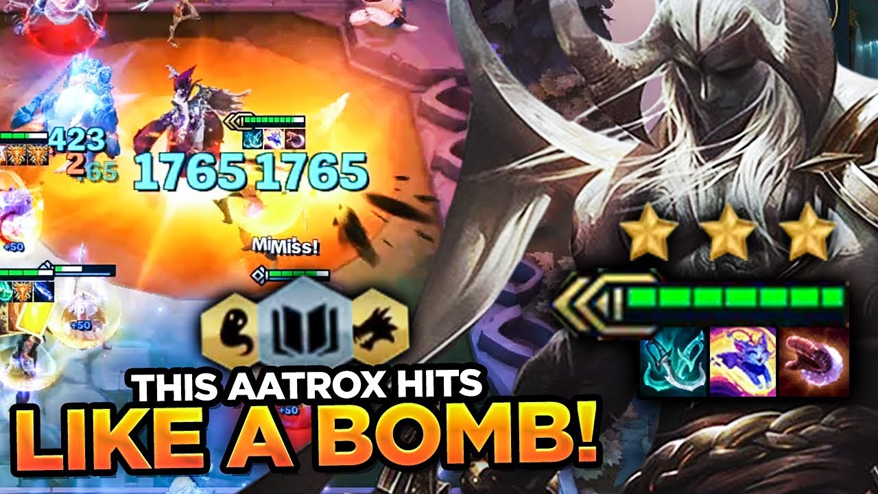 THIS ⭐⭐⭐ SORCERER AATROX ONE-SHOTS EVERYTHING! | Teamfight Tactics
