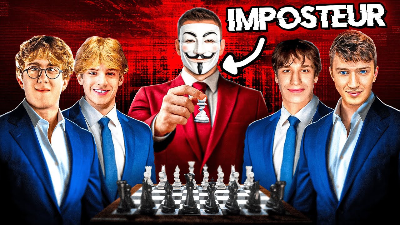 4 Pros d'Échecs vs 1 Imposteur