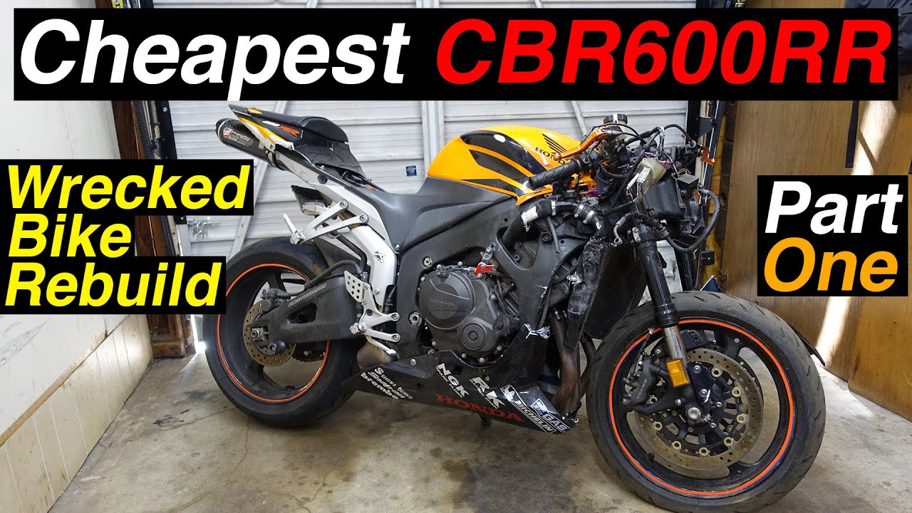I Bought The CHEAPEST CBR600RR In The USA - Rebuild Part.1