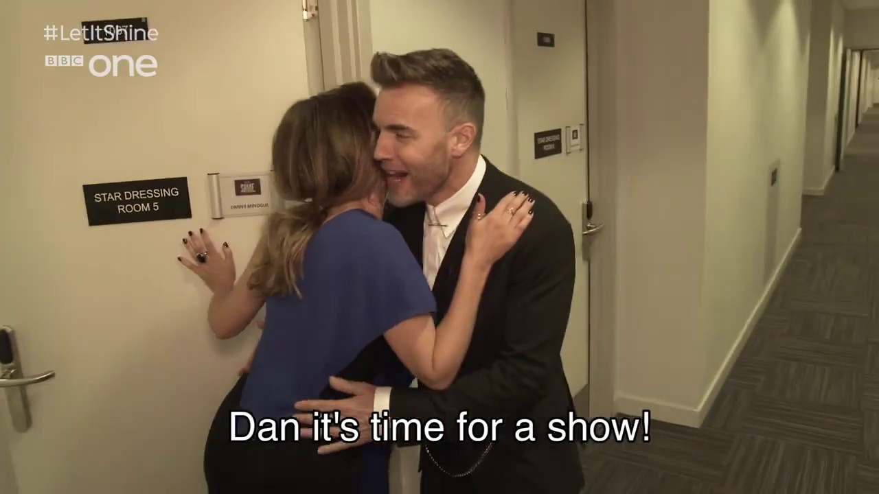 Gary Barlow - BBC Let It Shine (funny clip) ft. Dannii Minogue, Martin Kemp and Lulu