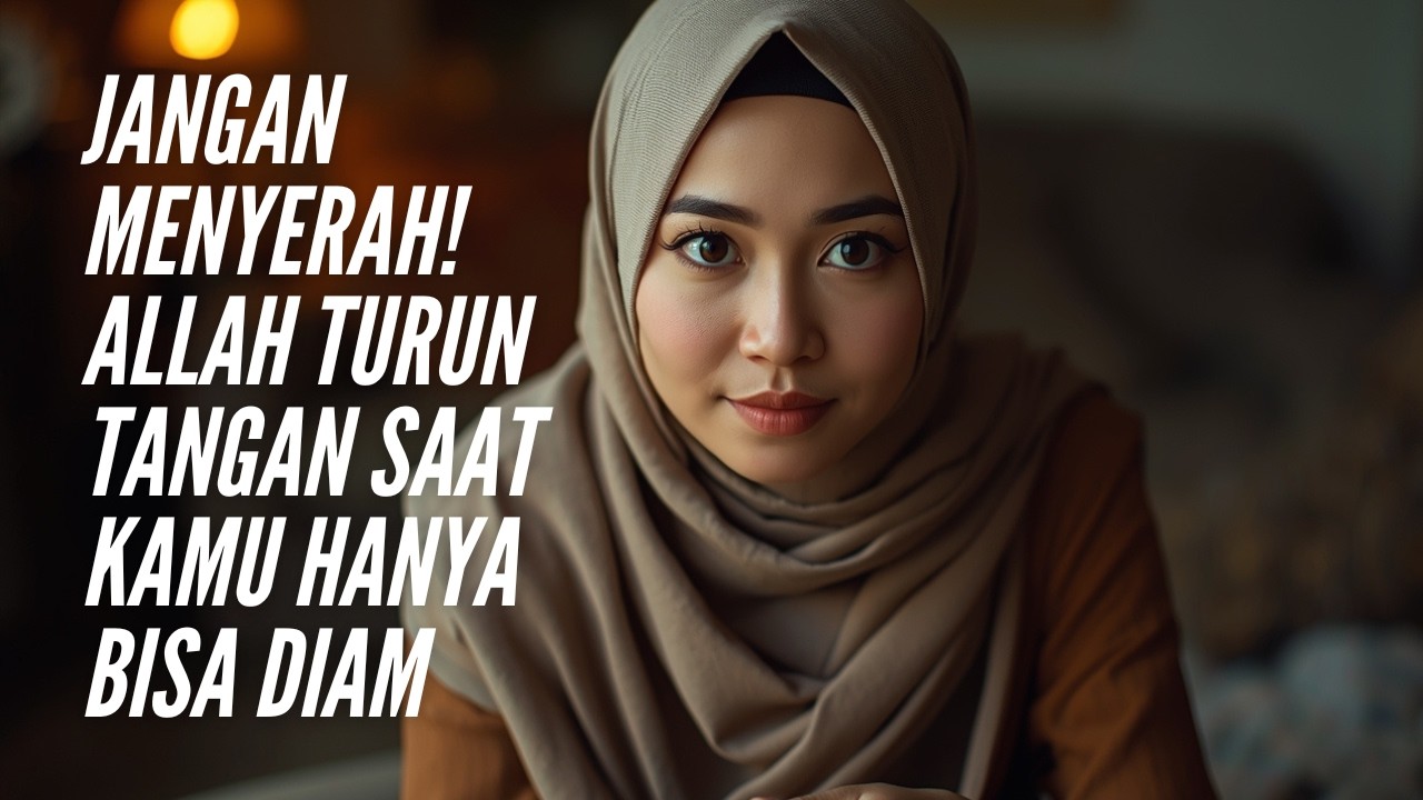 Jangan Menyerah! ALLAH TURUN TANGAN Saat Kamu Hanya Bisa DIAM