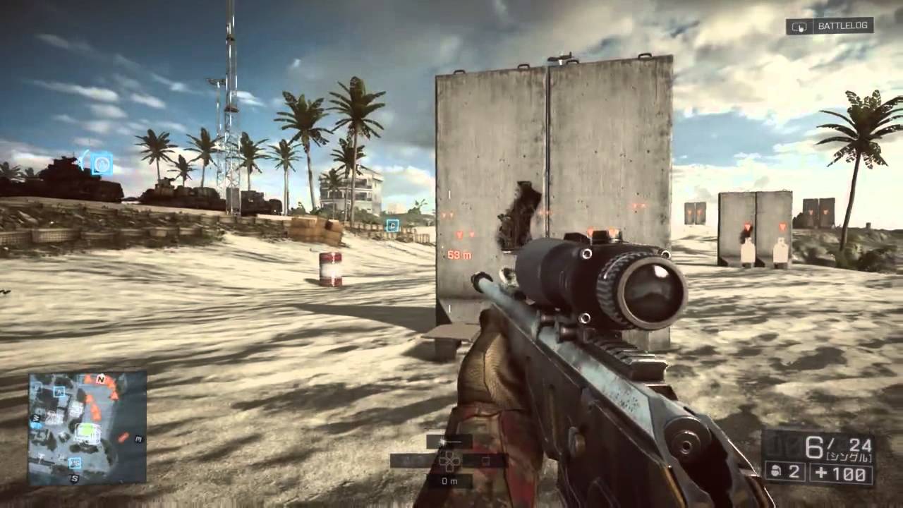 BF4　PS4　fy-jsＫＰＭ世界一位のスナイパー講座