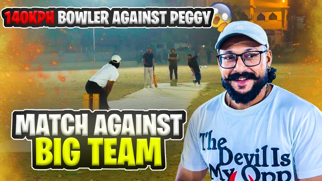 Wasim Bowled 140 KPH Fast Ball to Peggy | Epic Moment! 😮