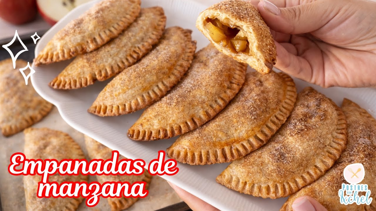 🍎 EMPANADAS DE MANZANA CON PILONCILLO &iexcl;CRUJIENTES Y CASERAS! | POSTRES CON IXCHEL