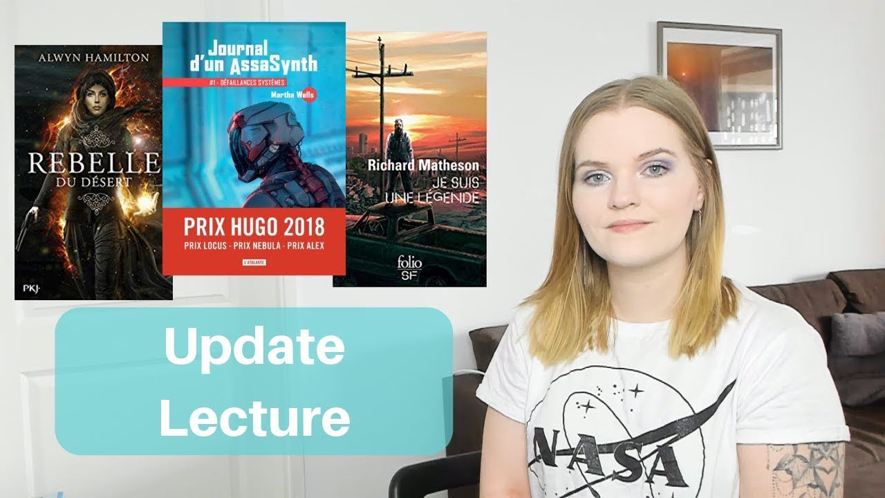 UPDATE LECTURE | Journal d'un assassynth, Je suis une légende, Rebelle du désert